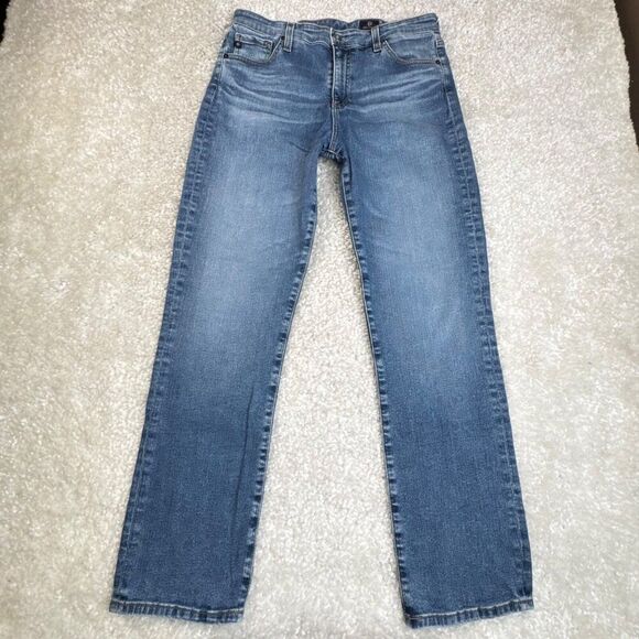 AG Adriano Goldschmied Marni High Rise Straight Jean - Picture 2 of 10